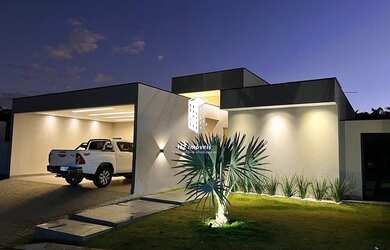 Imagem: A casa em condomínio possui 4 Dormitórios, 5 Banheiros, 5