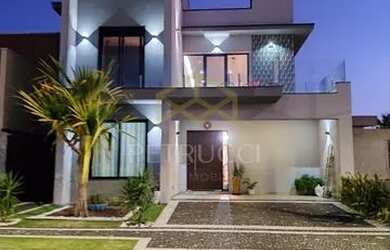 Imagem: A casa em condomínio possui 3 Dormitórios, 4 Banheiros, 4