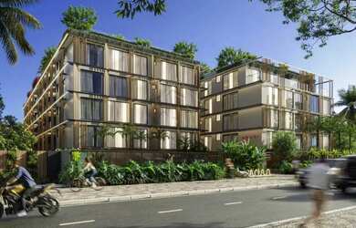 Imagem: O studio possui 1 Dormitório, 1 Banheiro, 1 Vaga na garagem