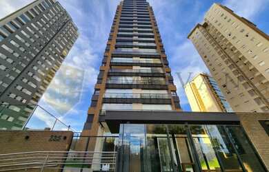 Imagem: O apartamento na cobertura possui 4 Dormitórios, 5 Banheiros