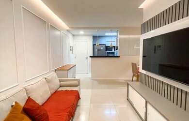 Imagem: O apartamento possui 3 Dormitórios, 2 Banheiros, 2 Vagas na