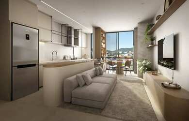 Imagem: O apartamento possui 2 Dormitórios, 2 Banheiros, 1 Vaga na