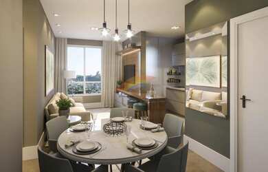 Imagem 3: Apartamento à venda, 39 m² por R$ 245.226,90 - Centro - Novo Hamburgo/RS