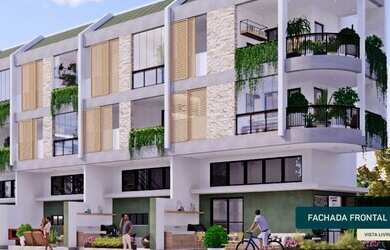 Imagem: A casa em condomínio possui 3 Dormitórios, 3 Banheiros, 112m²