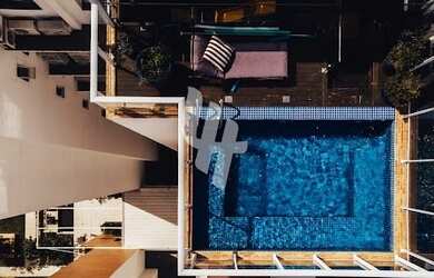 Imagem: O apartamento na cobertura possui 2 Dormitórios, 3 Banheiros