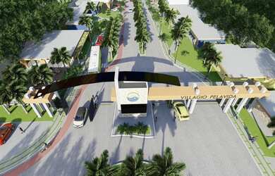 Imagem 1: Condomínio Fechado - Lote de 250,0M² por R$ 170.887 -Villagio Pelavida...