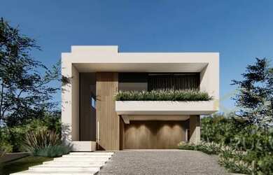 Imagem: A casa em condomínio possui 4 Dormitórios, 5 Banheiros, 5