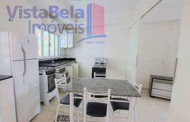 Imagem: O apartamento possui 1 Dormitório, 1 Banheiro, 1 Vaga na garagem