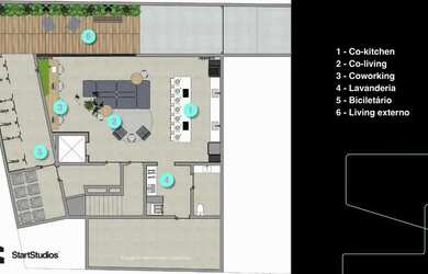 Imagem 4: Apartamento de 1 dormitório à venda na Trindade, em Florianópolis