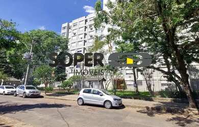 Imagem: O apartamento possui 1 Dormitório, 1 Banheiro, 40m² de Área