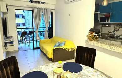 Imagem: O apartamento possui 2 Dormitórios, 2 Banheiros, 1 Vaga na