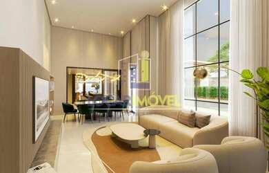 Imagem 5: Casa com 4 suítes, piscina com hidromassagem e garagem para 4 carros à venda, no Alphavill