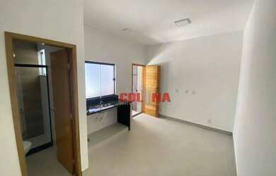 Imagem: A kitnet possui 1 Dormitório, 1 Banheiro, 20m² de Área e