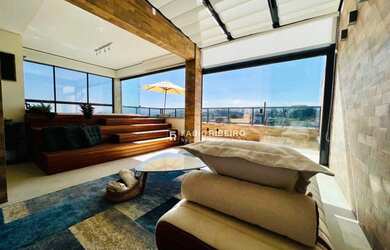 Imagem: O apartamento na cobertura possui 3 Dormitórios, 3 Banheiros