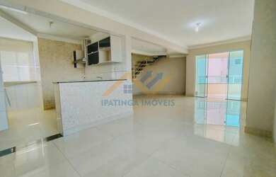 Imagem: O apartamento na cobertura possui 3 Dormitórios, 4 Banheiros