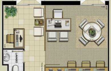 Imagem 13: Sala à venda, 30 m² por R$ 340.000,00 - Catete - Rio de Janeiro/RJ