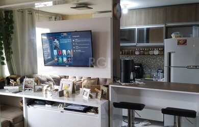 Imagem: O apartamento possui 2 Dormitórios, 1 Banheiro, 50m² de Área