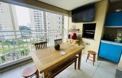 Imagem: O apartamento possui 3 Dormitórios, 2 Banheiros, 2 Vagas na