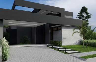 Imagem: A casa em condomínio possui 3 Dormitórios, 5 Banheiros, 4