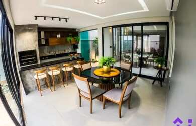 Imagem: A casa em condomínio possui 3 Dormitórios, 4 Banheiros, 4