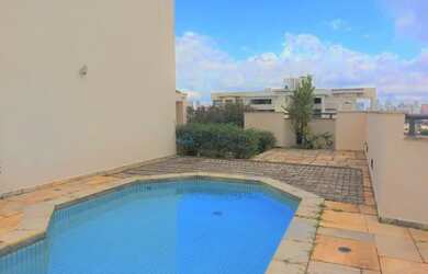 Imagem: O apartamento na cobertura possui 4 Dormitórios, 5 Banheiros