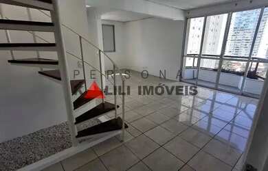 Imagem: O apartamento na cobertura possui 2 Dormitórios, 3 Banheiros