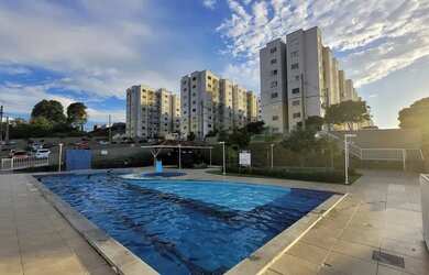 Imagem: O apartamento possui 2 Dormitórios, 1 Banheiro, 1 Vaga na garagem