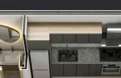 Imagem 3: Imóvel para venda possui 28 metros quadrados com 1 quarto em Esplanada...