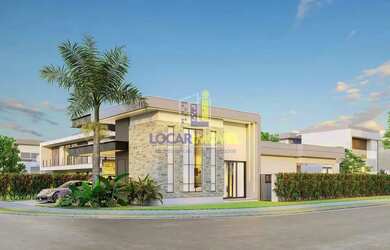 Imagem 2: Casa com 4 suítes, piscina com hidromassagem e garagem para 4 carros à venda, no Alphavill