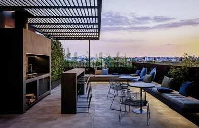 Imagem 3: Apartamento 02 dormitórios com sacada e churrasqueira à venda na planta...