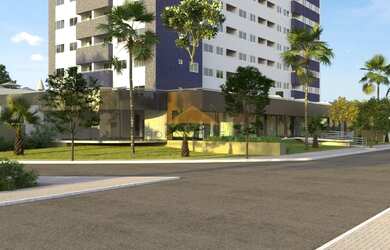 Imagem 3: Edf. Costa Báltica, 50m², 2 quartos, 1 suíte, varanda, área de serviço e lazer completo