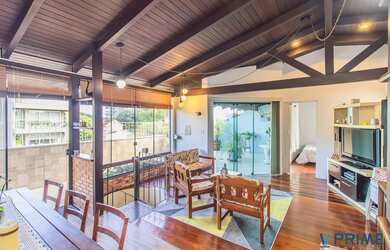 Imagem: O apartamento na cobertura possui 3 Dormitórios, 2 Banheiros