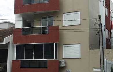 Imagem: O apartamento possui 1 Dormitório, 1 Banheiro, 1 Vaga na garagem