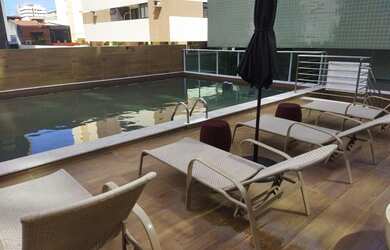 Imagem: O apartamento possui 1 Dormitório, Imóvel mobiliado e está