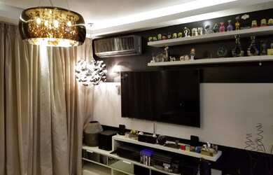 Imagem: O apartamento na cobertura possui 2 Dormitórios, 2 Banheiros