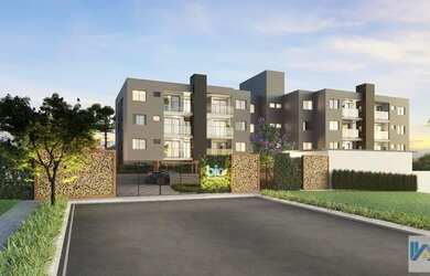 Imagem: O apartamento possui 2 Dormitórios, 1 Banheiro, 1 Vaga na garagem