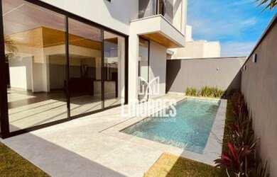 Imagem: A casa em condomínio possui 4 Dormitórios, 5 Banheiros, 2