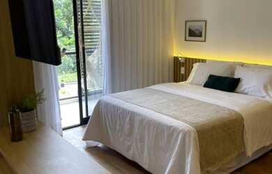 Imagem: O studio possui 1 Dormitório, 1 Banheiro, 1 Vaga na garagem