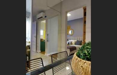 Imagem: A casa em condomínio possui 2 Dormitórios, 1 Banheiro e está