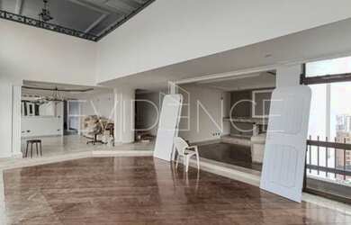 Imagem: O apartamento na cobertura possui 4 Dormitórios, 5 Banheiros