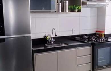 Imagem: O apartamento possui 2 Dormitórios, 2 Banheiros, 1 Vaga na