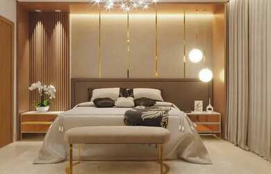 Imagem 2: Apartamento 260m² no Setor Marista Piscina adulto com borda infinita...