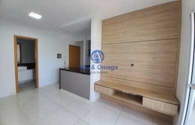 Imagem: O apartamento possui 1 Dormitório, 2 Banheiros, 1 Vaga na garagem