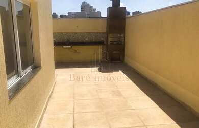 Imagem: O apartamento na cobertura possui 3 Dormitórios, 2 Banheiros