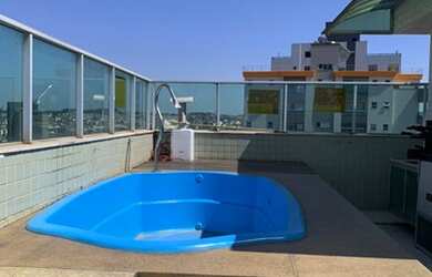 Imagem: O apartamento na cobertura possui 4 Dormitórios, 3 Banheiros