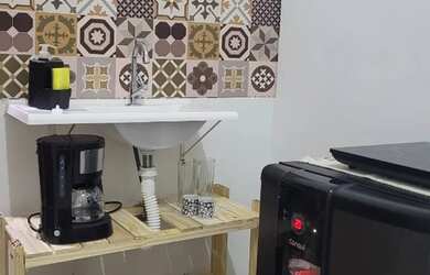 Imagem: O quarto e está localizado em Vidigal, Rio de Janeiro para