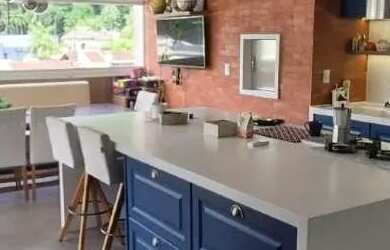 Imagem: O apartamento na cobertura possui 3 Dormitórios, 3 Banheiros