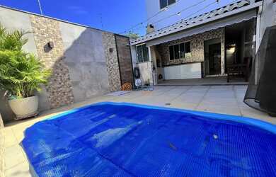 Imagem: Linda casa com 3 quartos, piscina e churrasqueira