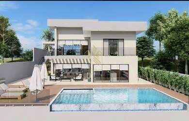 Imagem: A casa em condomínio possui 3 Dormitórios, 4 Banheiros, 3