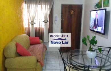 Imagem: O apartamento possui 2 Dormitórios, 1 Banheiro, 1 Vaga na garagem